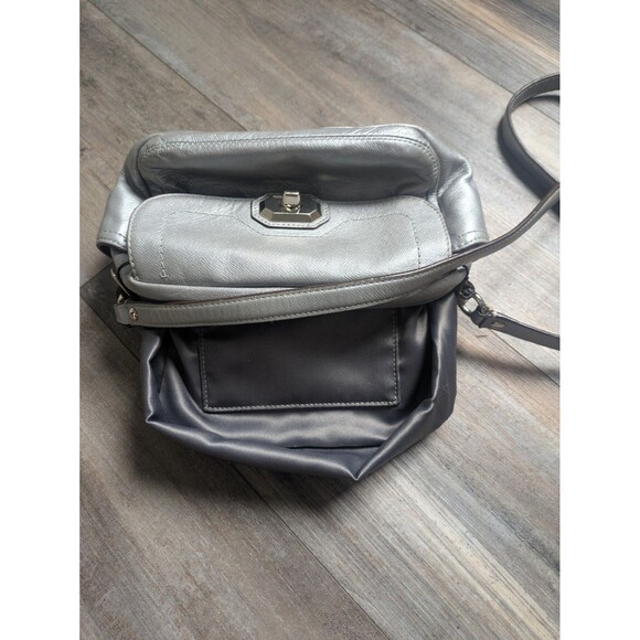 Coach Campbell Turnlock Crossbody Camera Bag Silver With Silver Hardware F24843 - Picture 9 of 9